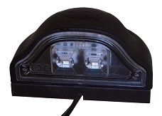 Skyltlykta Aspöck Regpoint, LED 12V