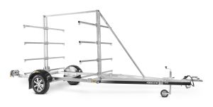 BÅTTRAILER 1675X OB 750KG 16F KAYAK SVÄNGB. LAMPA SE 19-